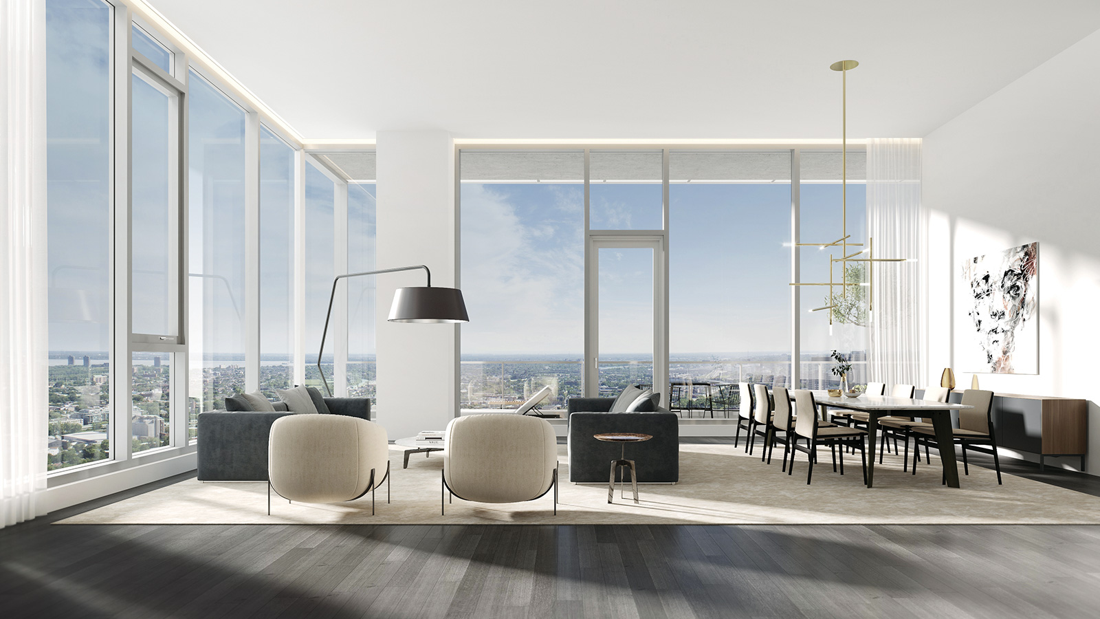 New Penthouses In Montreal QuinzeCent