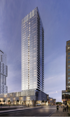 QuinzeCent building, a new penthouse project located downtown Montreal